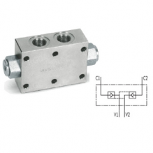 ГИДРОЗАМКИ ДВУХСТОРОННИЕ ФЛАНЦЕВОГО МОНТАЖА VBPDE FL